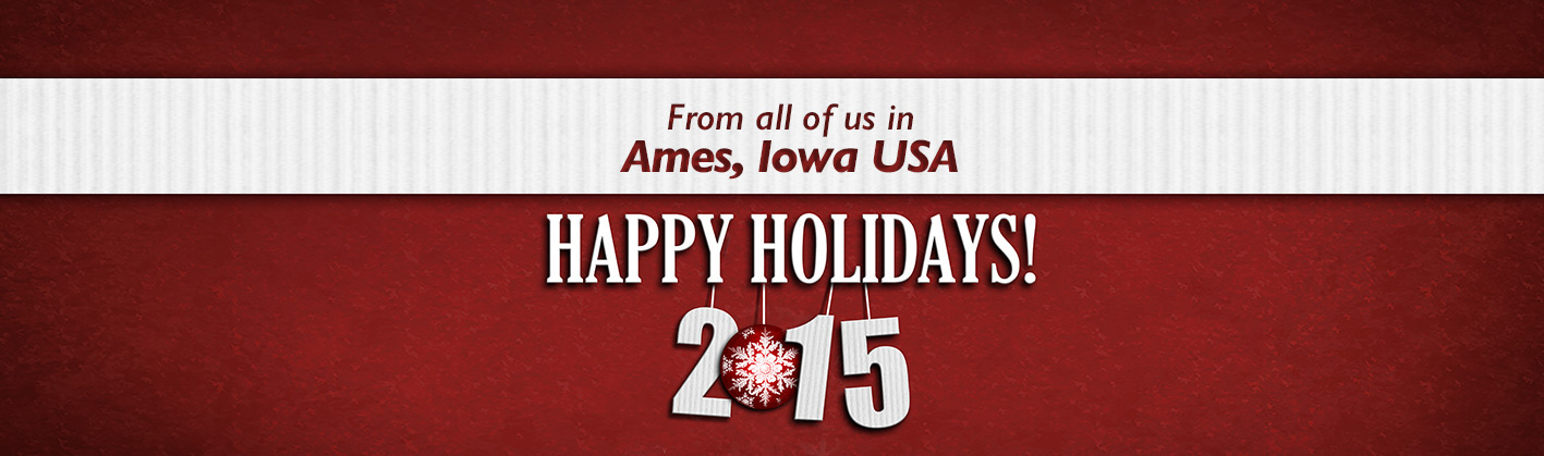 happy holidays from ames